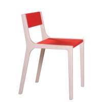 Chaise enfant design Sepp - Rouge